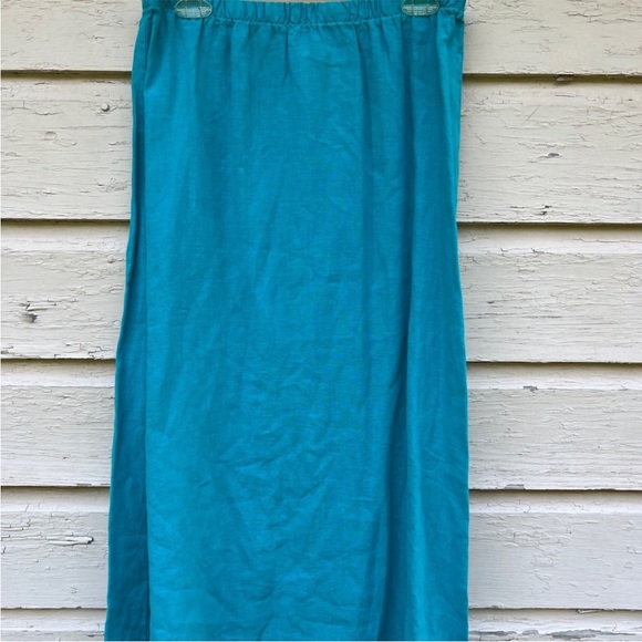 Hot Cotton Lagenlook Minimalist BoHo Linen Maxi Midi Beachy Summer S Skirt - Picture 1 of 9